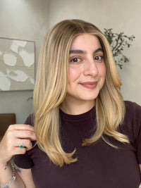 Radiant Hair Co Glueless Lace Top Wig - Honey Blonde - R4096