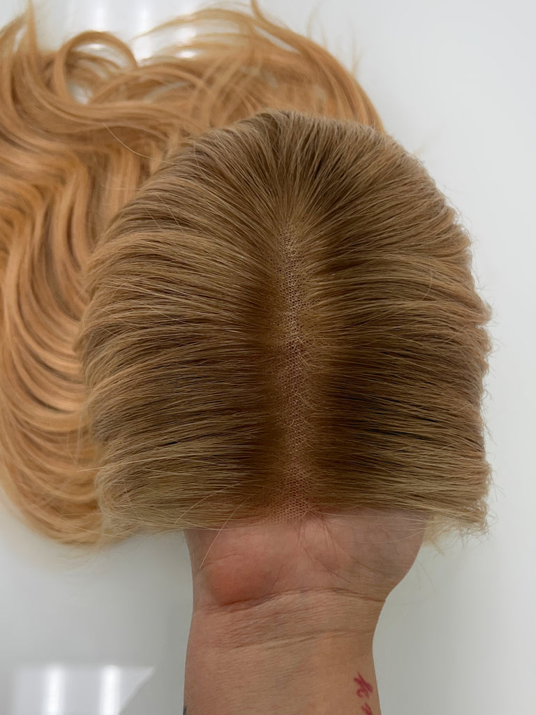  lace top human hair wig - blonde human hair wig - lace top wigs for women - breathable human hair wigs - affordable natural hair wigs - full coverage human hair wigs
