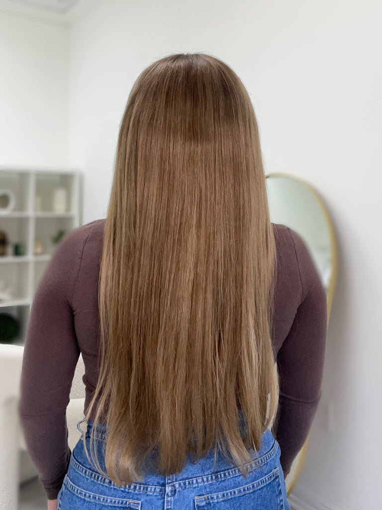  lace top human hair wig - blonde human hair wig - lace top wigs for women - breathable human hair wigs - affordable natural hair wigs - full coverage human hair wigs
