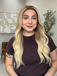 Hair Envy New York Wig Lace Top Wig - Renata Dark to Bright Blonde Ombre - R3874