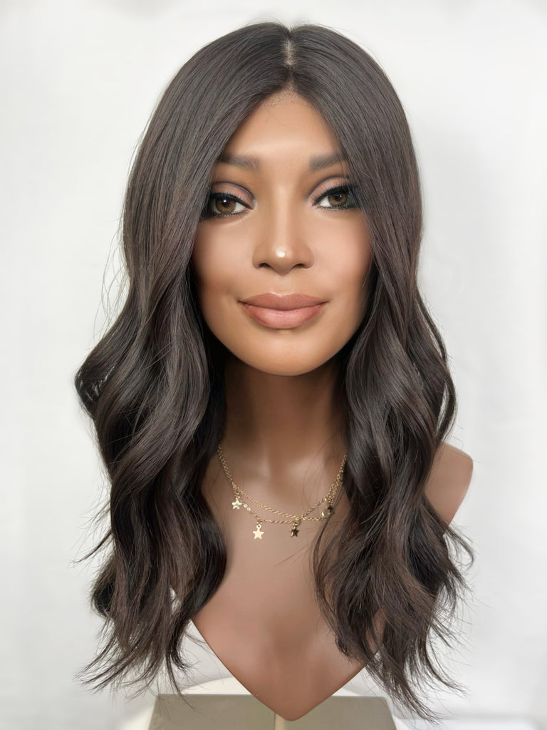 silk top lace front wig - milano wigs - black lace front wig - lightly worn wig - preloved wig - wigs for women - affordable natural hair wigs - buy used wigs