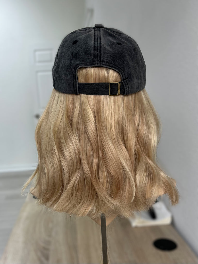 natural movement hair wigs - hat wigs - non-slip human hair wigs - easy to style human hair wig 