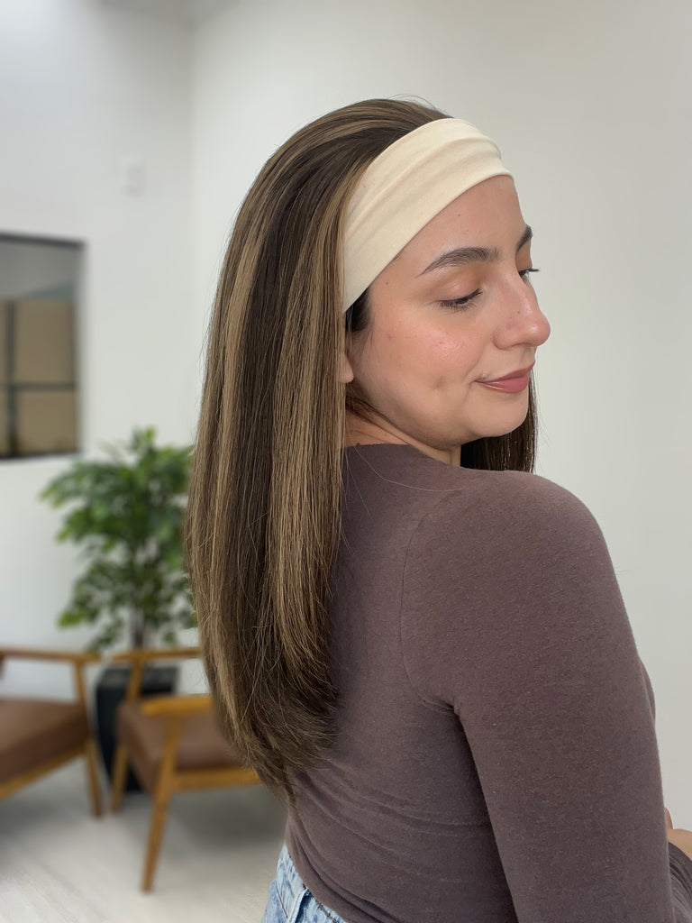 natural movement hair wigs - pony wigs - bandfall active wigs for women - non-slip human hair wigs - easy to style human hair wig - ponytail wigs 
