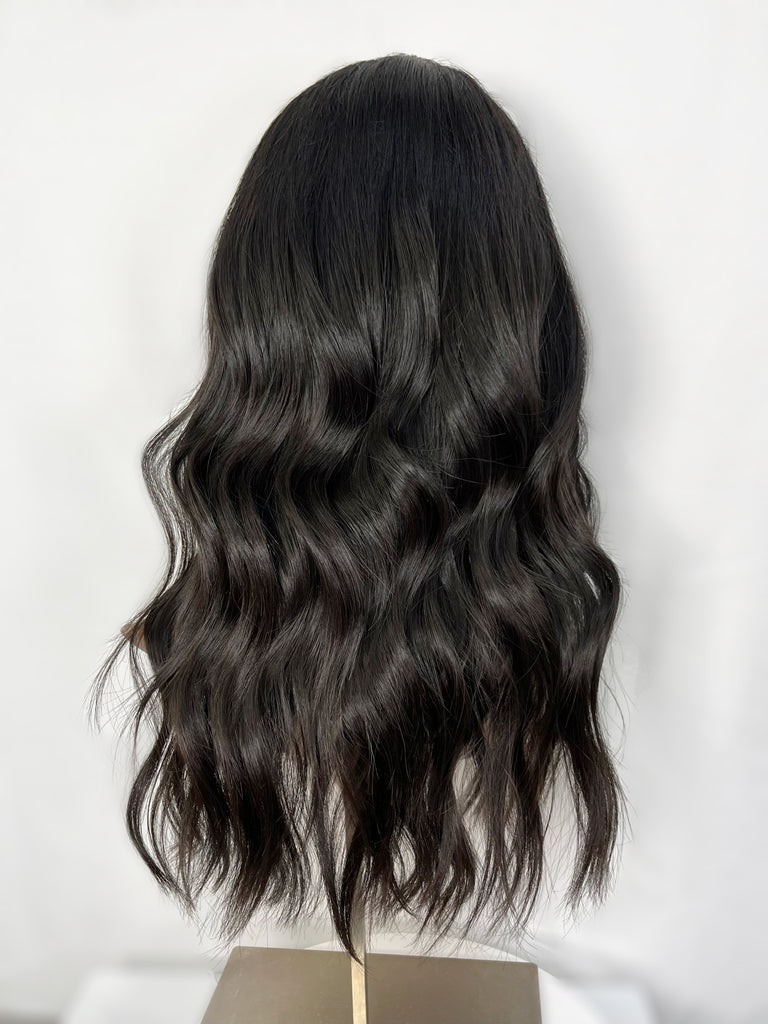 Stacked Hair Lace Top Wig, "Brooke" (R1730) - Silk or Lace