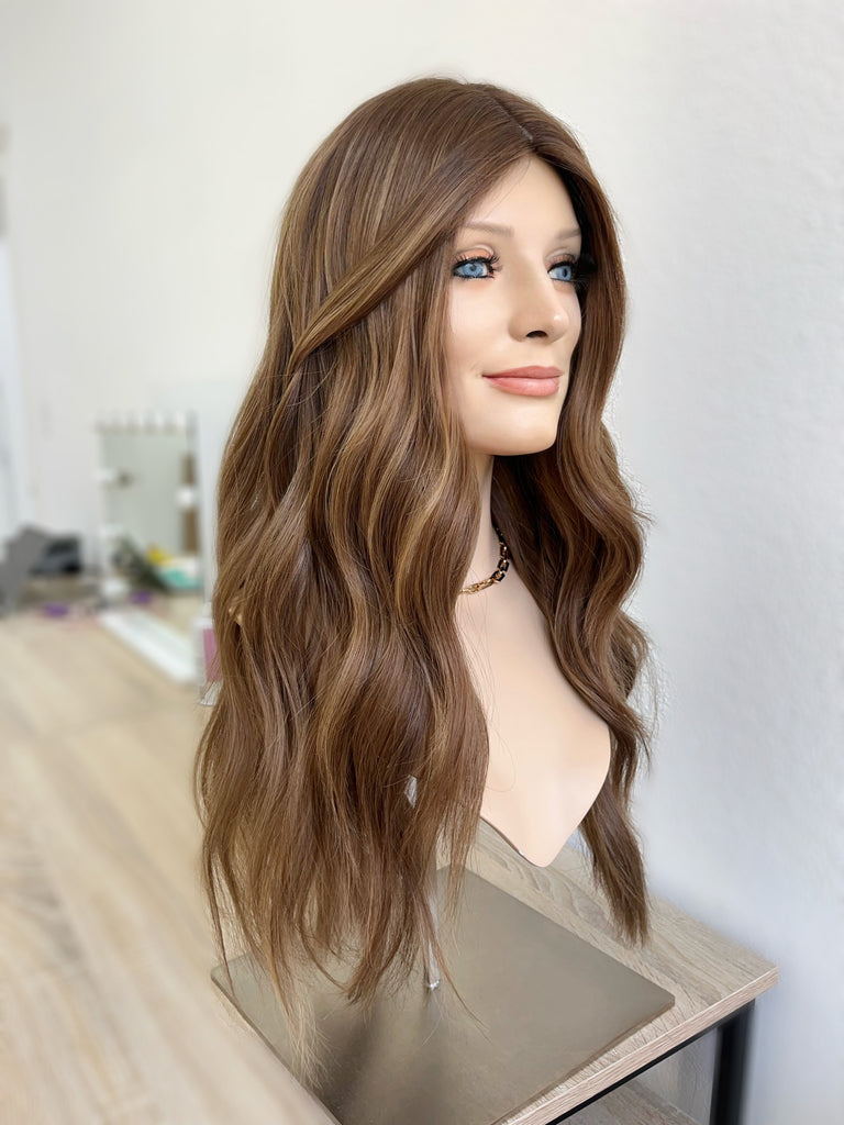 comfortable human hair wigs - silk top wigs - natural movement hair wigs - everyday wear human hair wigs - preloved wig - affordable natural hair wigs 