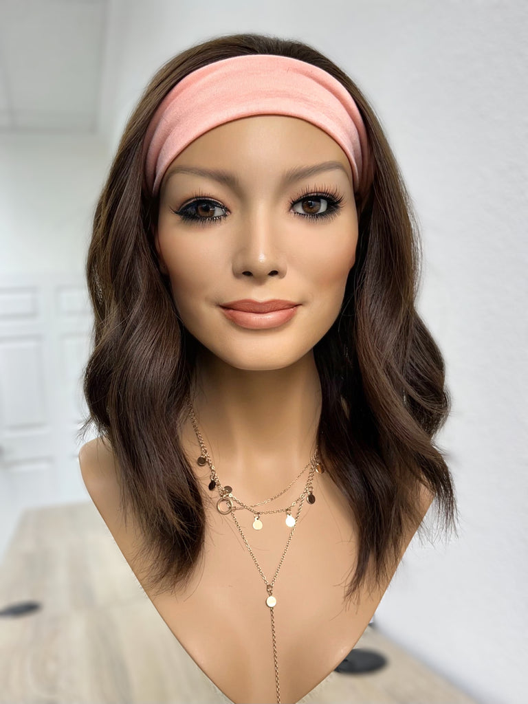 natural movement hair wigs - pony wigs - bandfall active wigs for women - non-slip human hair wigs - easy to style human hair wig - ponytail wigs 