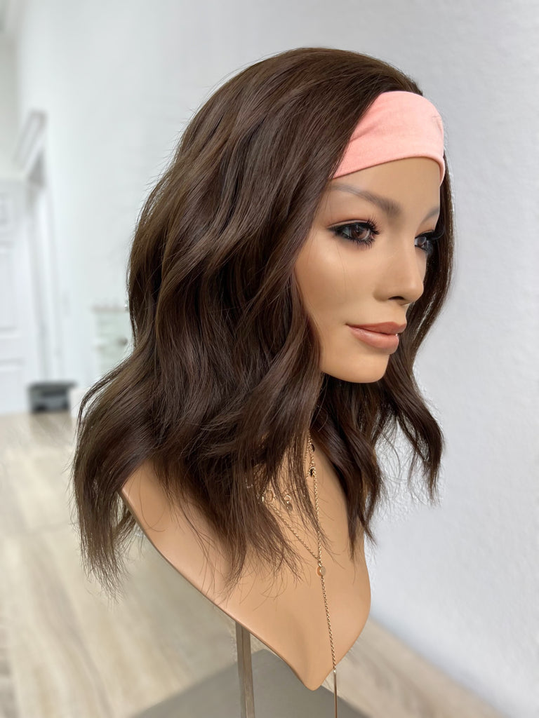 natural movement hair wigs - pony wigs - bandfall active wigs for women - non-slip human hair wigs - easy to style human hair wig - ponytail wigs 