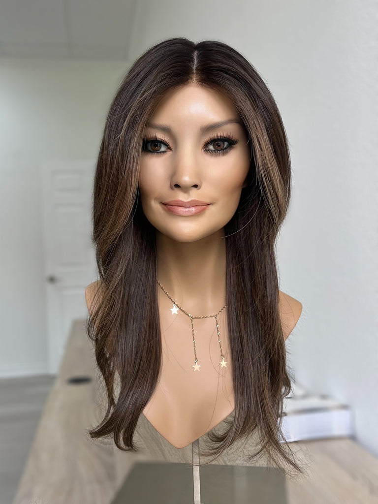 silk top lace front wig - lace front wig - lightly worn wig - preloved wig - wigs for women - affordable natural hair wigs - buy used wigs 