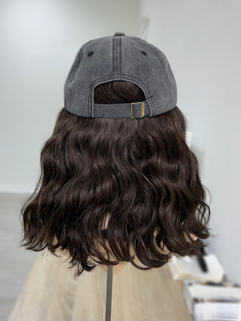 natural movement hair wigs - hat wigs - non-slip human hair wigs - easy to style human hair wig 