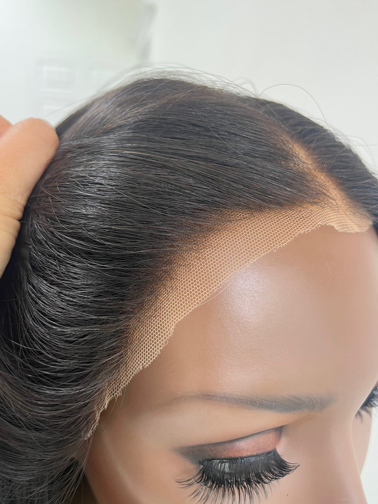 lace top human hair wig - brunette human hair wig - lace top wigs for women - breathable human hair wigs - affordable natural hair wigs - full coverage human hair wigs
