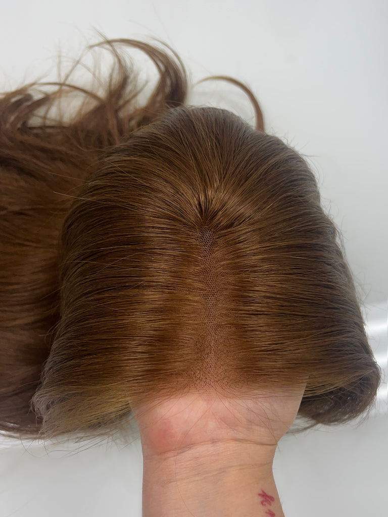lace top human hair wig - red human hair wig - lace top wigs for women - breathable human hair wigs - affordable natural hair wigs - full coverage human hair wigs
