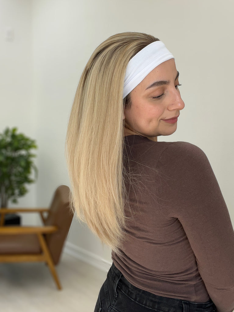 natural movement hair wigs - pony wigs - bandfall active wigs for women - non-slip human hair wigs - easy to style human hair wig - ponytail wigs 
