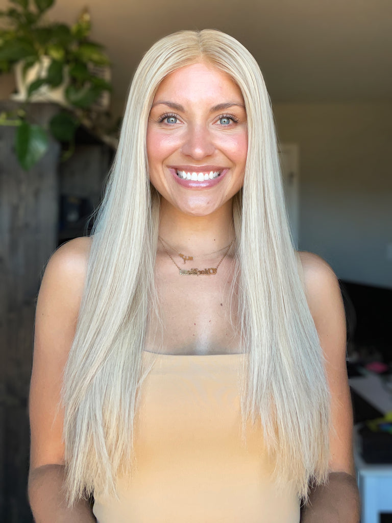 Ethereal Lace Top Premium Wig, "Bianca" (R1734) - Silk or Lace