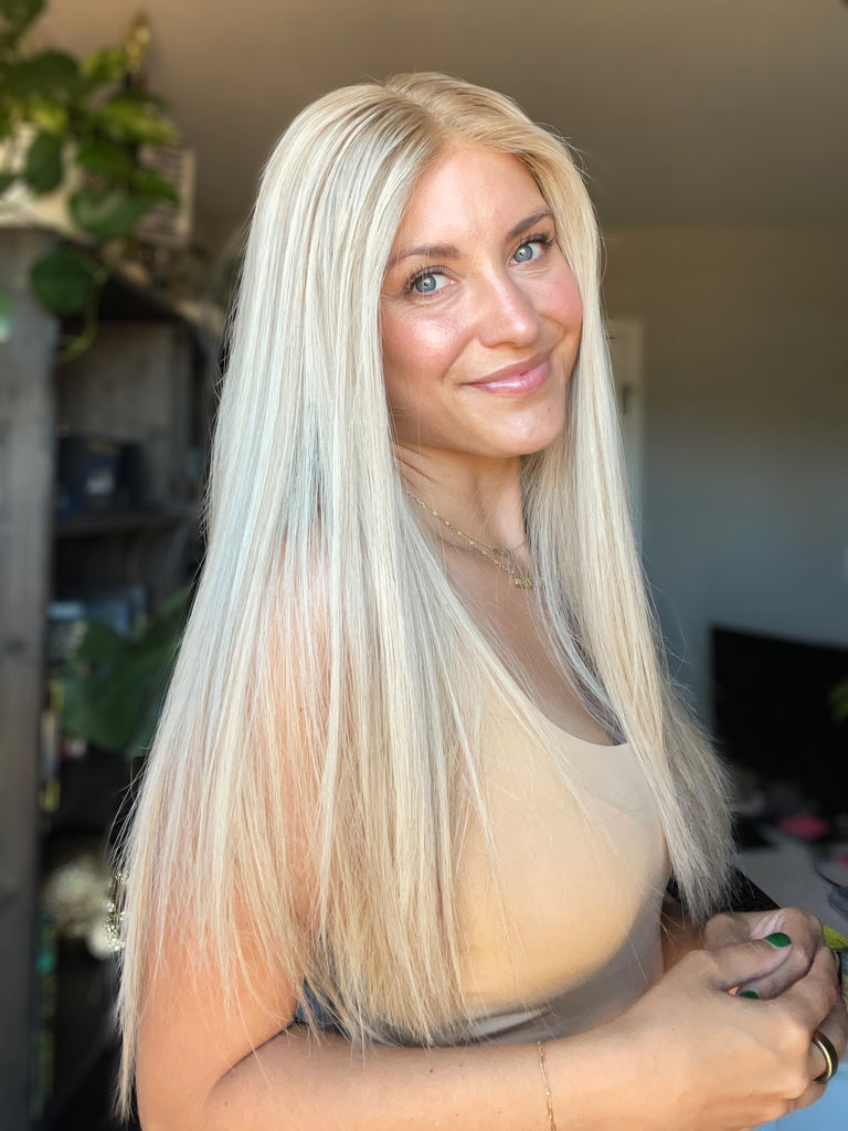 Ethereal Lace Top Premium Wig, "Bianca" (R1734) - Silk or Lace