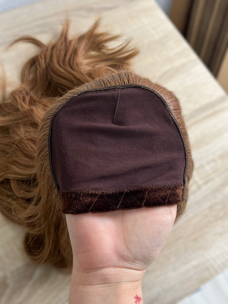 natural movement hair wigs - hat wigs - non-slip human hair wigs - easy to style human hair wig 