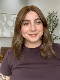 Hair Envy New York Silk Top Topper - Elyse Bronde with Ash Blonde Highlights - R3899