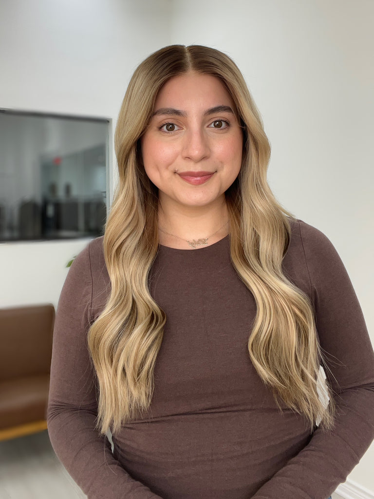  lace top human hair wig - blonde human hair wig - lace top wigs for women - breathable human hair wigs - affordable natural hair wigs - full coverage human hair wigs
