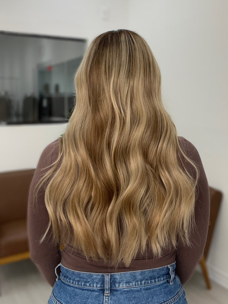  lace top human hair wig - blonde human hair wig - lace top wigs for women - breathable human hair wigs - affordable natural hair wigs - full coverage human hair wigs
