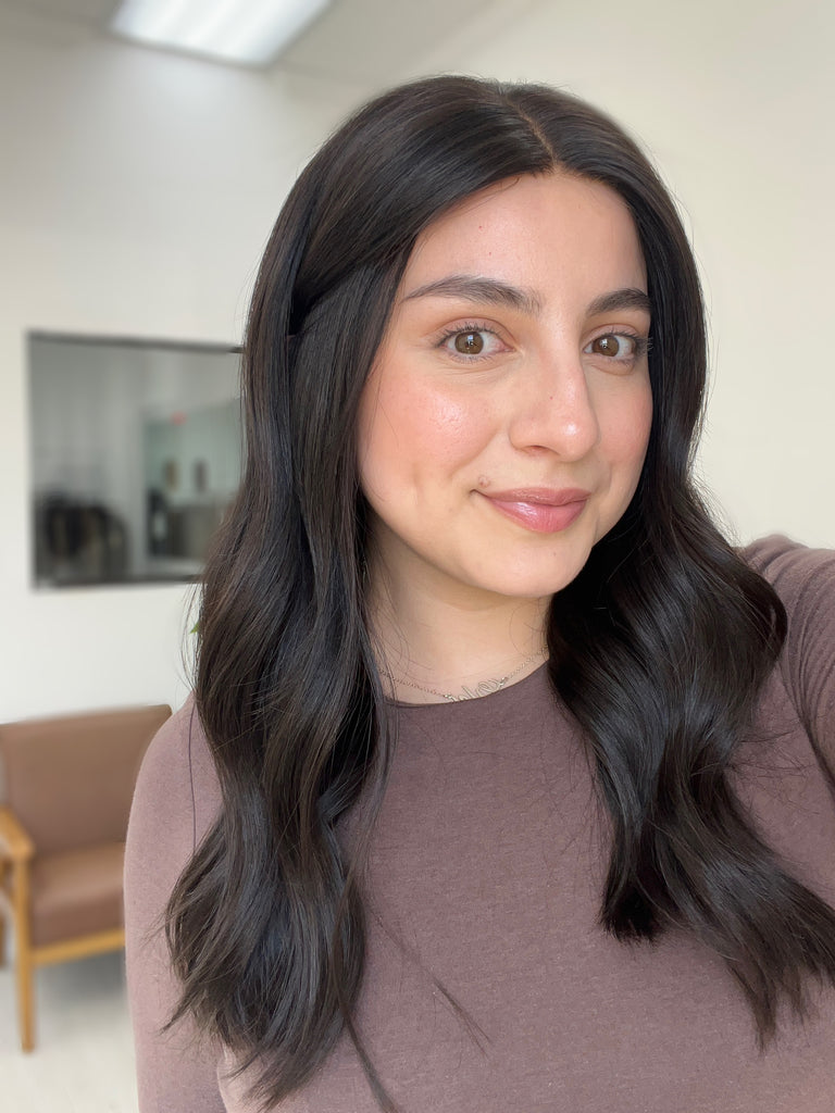 lace top human hair wig - black human hair wig - lace top wigs for women - breathable human hair wigs - affordable natural hair wigs - full coverage human hair wigs
