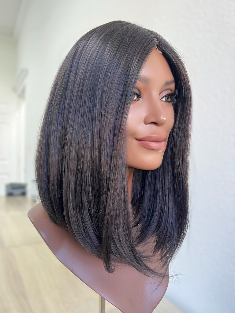 comfortable human hair wigs - silk top wigs - natural movement hair wigs - everyday wear human hair wigs - preloved wig - affordable natural hair wigs