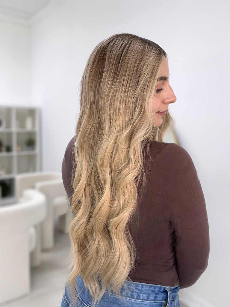  lace top human hair wig - blonde human hair wig - lace top wigs for women - breathable human hair wigs - affordable natural hair wigs - full coverage human hair wigs
