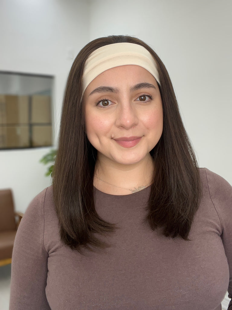 natural movement hair wigs - pony wigs - bandfall active wigs for women - non-slip human hair wigs - easy to style human hair wig - ponytail wigs 