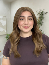Milano Wigs Ponytail Silk Top, Lace Front Wig - Medium Brown Babylight - R4025