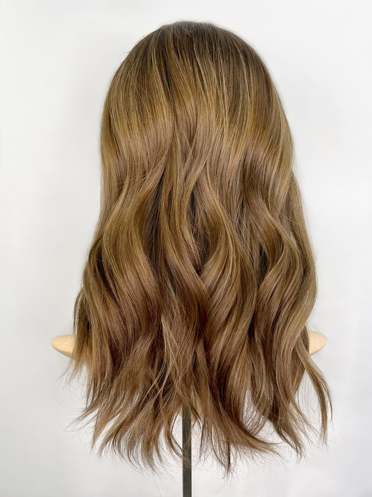 Highline Lace Top Wig, "Caramel Bliss" (R1676) - Silk or Lace