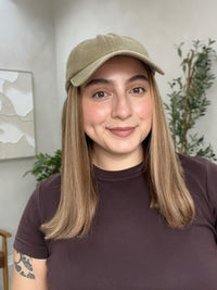 The Hustle Wig Hat Wig - Midi Bronde Golden Brown -  R4036