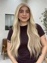 The Wig Fairy Silk Top, Lace Front Wig -  Dimensional Light Blonde - R3819