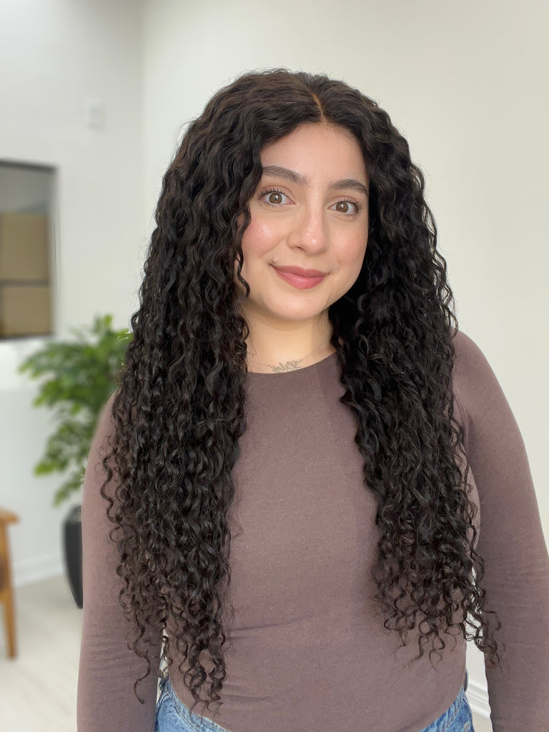  lace top human hair wig - brunette human hair wig - lace top wigs for women - breathable human hair wigs - affordable natural hair wigs - full coverage human hair wigs
