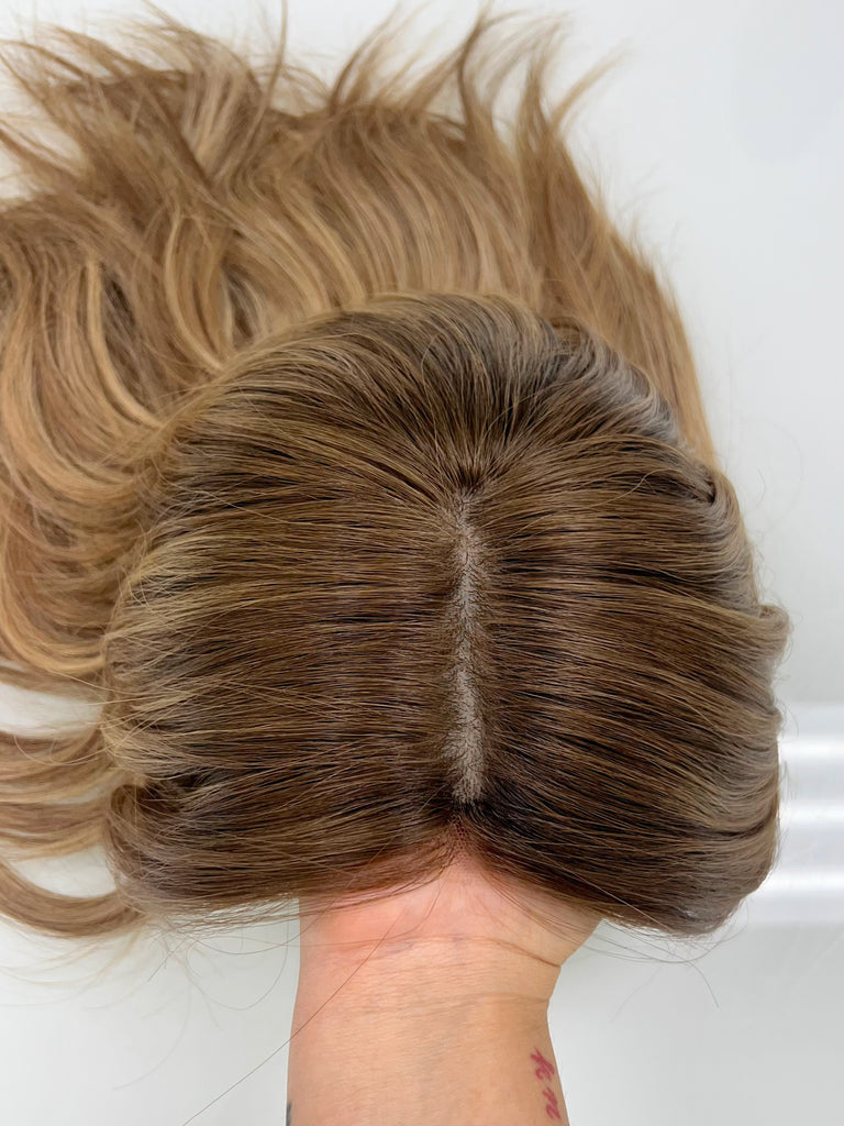 Lusta Lace Front Essentials Wig, "Custom Honey Golden Bronde" (R1694) - Silk or Lace