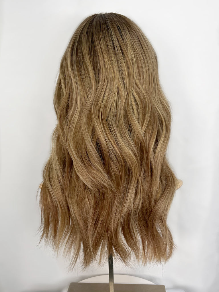 Lusta Lace Front Essentials Wig, "Custom Honey Golden Bronde" (R1694) - Silk or Lace