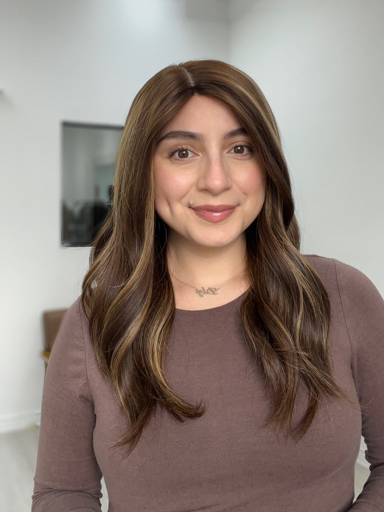 silk top lace front wig - lace front wig - lightly worn wig - preloved wig - wigs for women - affordable natural hair wigs - buy used wigs 