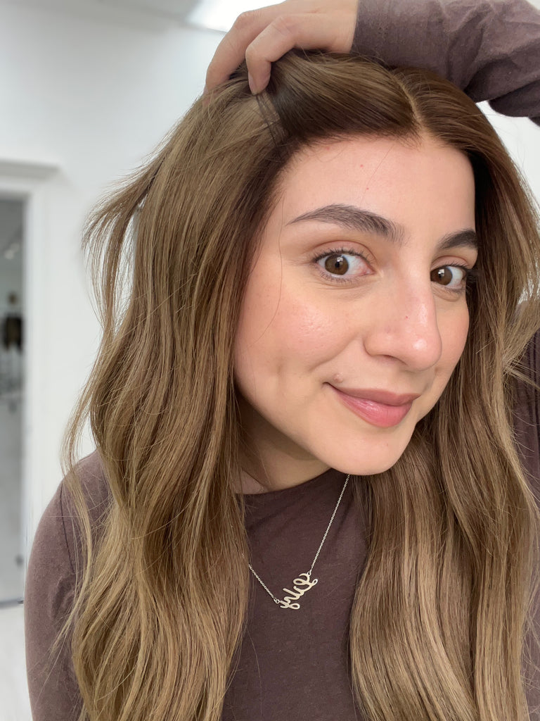  lace top human hair wig - brunette human hair wig - lace top wigs for women - breathable human hair wigs - affordable natural hair wigs - full coverage human hair wigs
