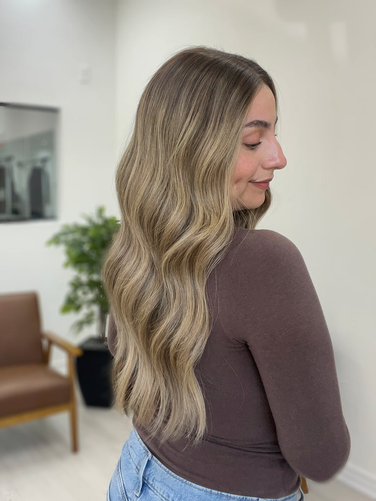  lace top human hair wig - blonde human hair wig - lace top wigs for women - breathable human hair wigs - affordable natural hair wigs - full coverage human hair wigs
