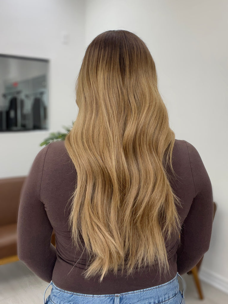  lace top human hair wig - blonde human hair wig - lace top wigs for women - breathable human hair wigs - affordable natural hair wigs - full coverage human hair wigs
