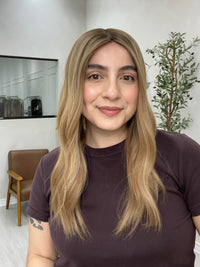 Lusta Hair Silk Top Topper - Toasted Vanilla Soft Bronde Blend - R3775