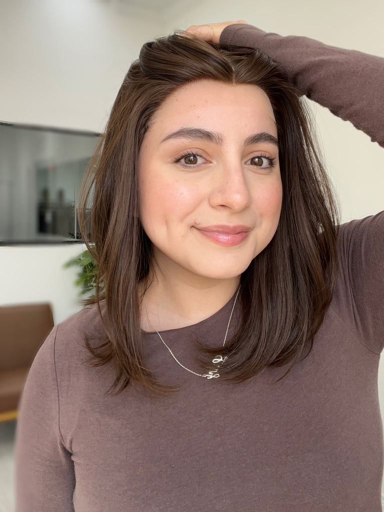 silk top lace front wig - lace front wig - lightly worn wig - preloved wig - wigs for women - affordable natural hair wigs - buy used wigs 
