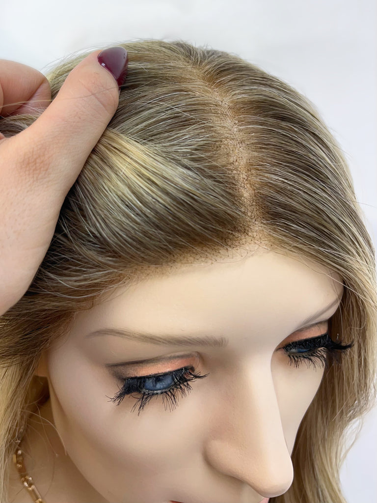 Hair Mama Euro Illusion Lace Top Wig, "Kai" (R1750) - Silk or Lace