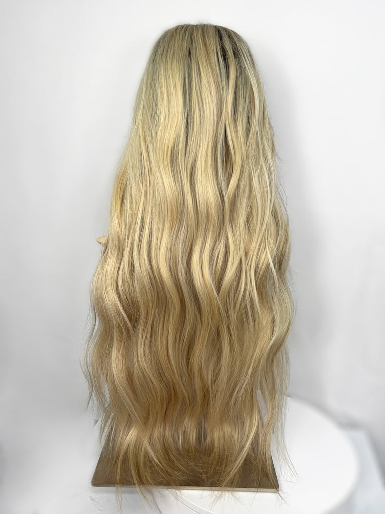 Hair Mama Euro Illusion Lace Top Wig, "Kai" (R1750) - Silk or Lace