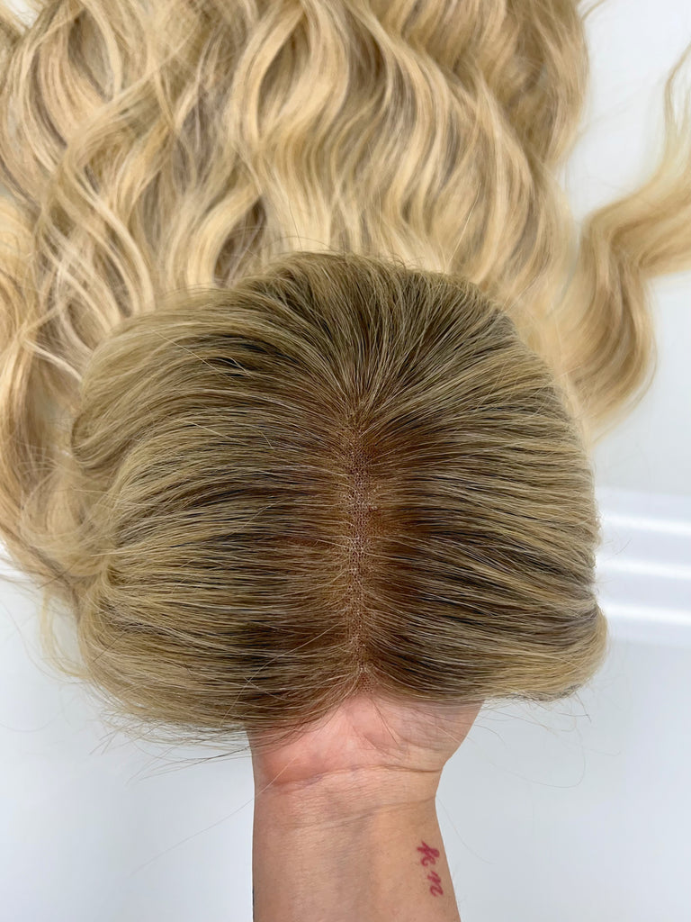 Hair Mama Euro Illusion Lace Top Wig, "Kai" (R1750) - Silk or Lace
