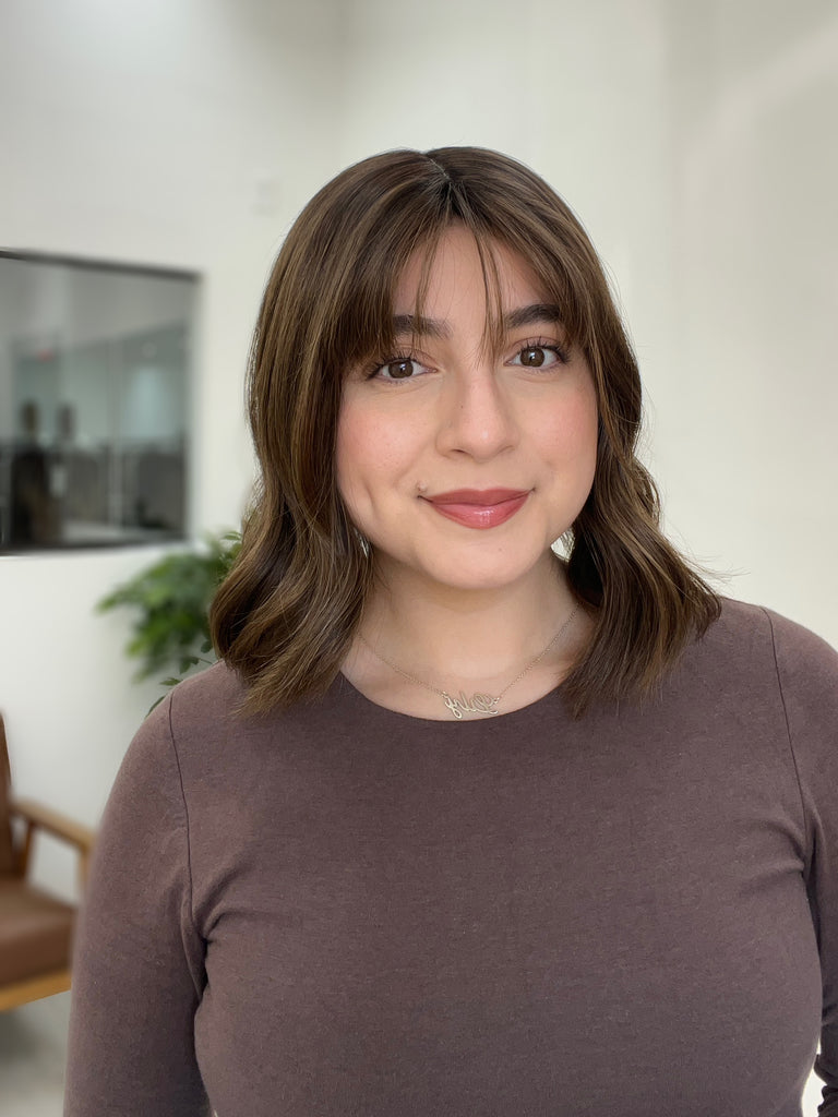 human hair toppers for women - silk or lace hair topper - gently used hair topper - silk top topper - hair topper hairstyles - used toppers for sale 