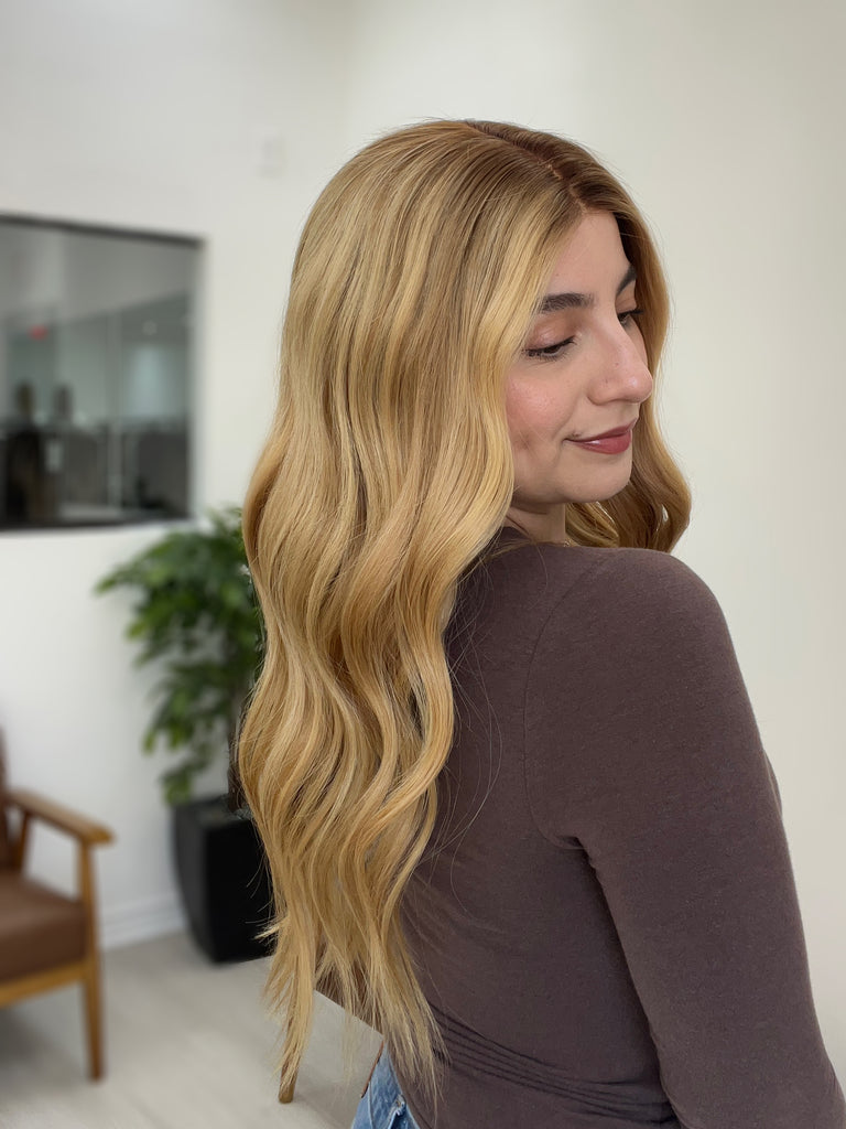 silk top lace front wig - lace front wig - lightly worn wig - preloved wig - wigs for women - affordable natural hair wigs - buy used wigs