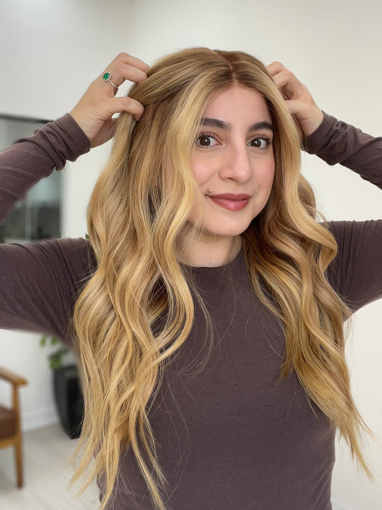 silk top lace front wig - lace front wig - lightly worn wig - preloved wig - wigs for women - affordable natural hair wigs - buy used wigs