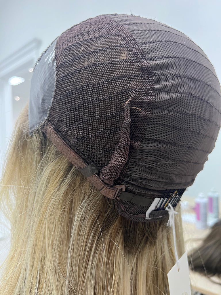Hair Mama Euro Illusion Lace Top Wig, "Kai" (R1750) - Silk or Lace