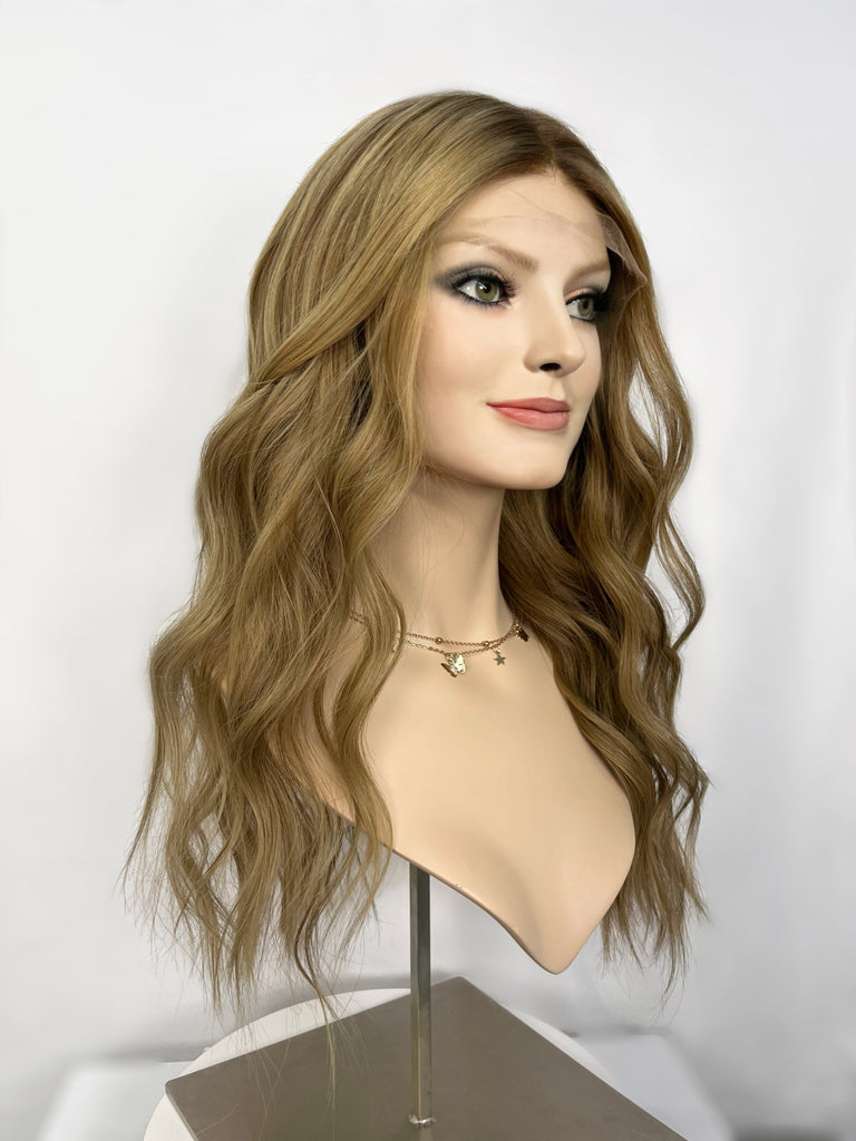 Sophia Glueless Lace Top Wig, size Large, 24" length - Silk or Lace