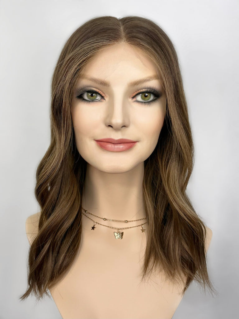 Highline Lace Top Wig, "Caramel Bliss" (R1676) - Silk or Lace