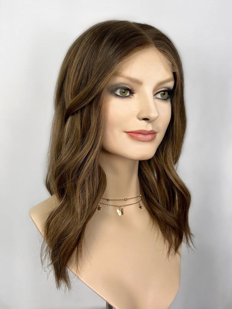 Highline Lace Top Wig, "Caramel Bliss" (R1676) - Silk or Lace