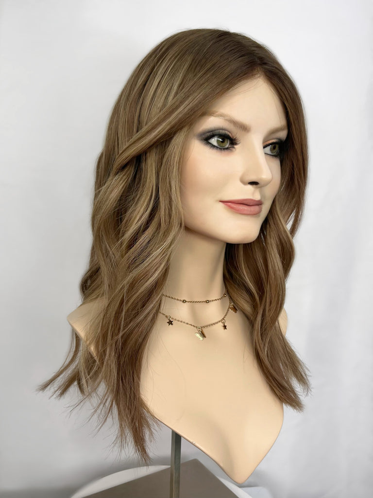 Lusta Lace Front Essentials Wig, "Custom Honey Golden Bronde" (R1694) - Silk or Lace